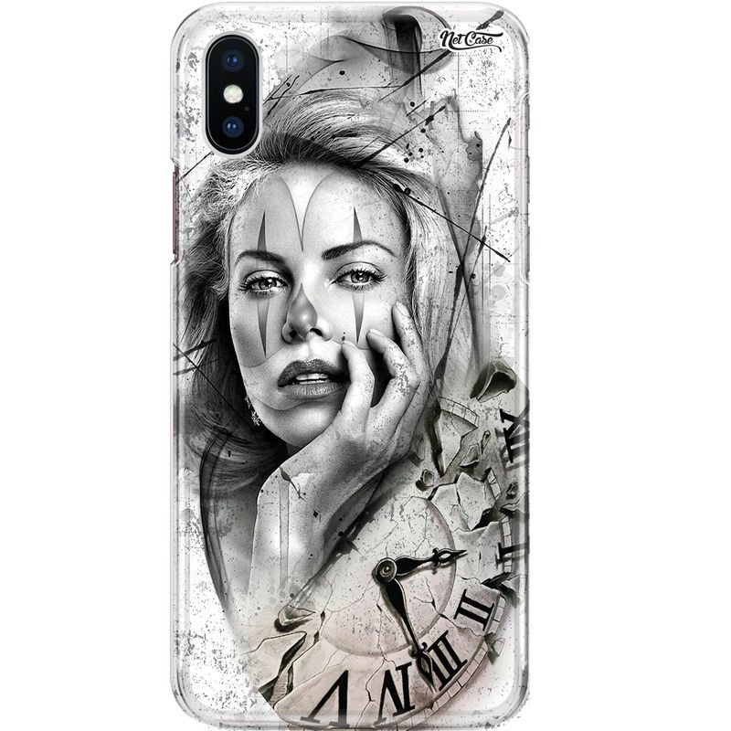 Capa Silicone NetCase Chapada Charlize Theron's Tattoo