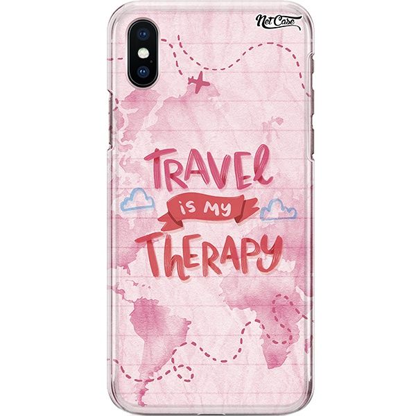 Capa Silicone NetCase Chapada Travel is My Therapy