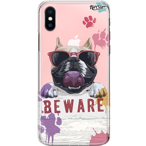 Capa Silicone NetCase Transparente Beware