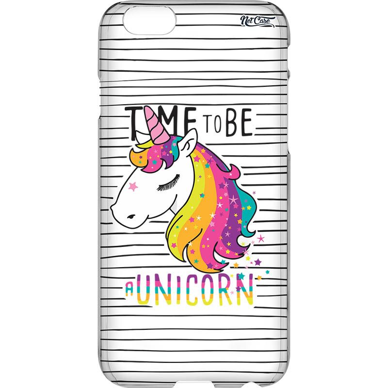 Capa Silicone NetCase Vazada Time To Be a Unicorn