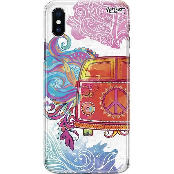 Capa Silicone NetCase Chapada Kombi Mandala Colors