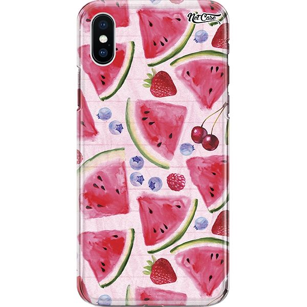 Capa Silicone NetCase Chapada Pintura: Red Fruits