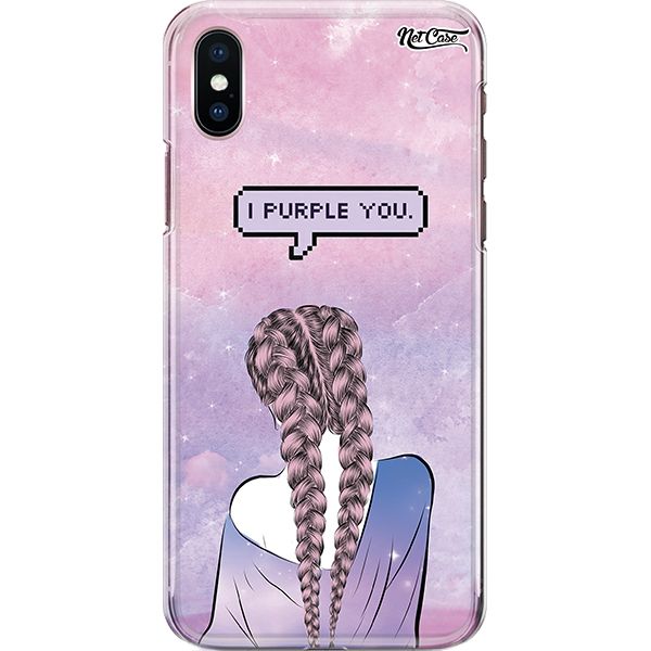 Capa Silicone NetCase Chapada I Purple You.