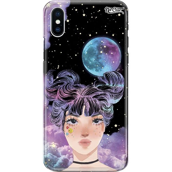 Capa Silicone NetCase Chapada Purple Girl Hair