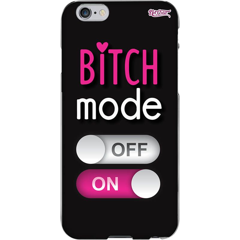 Capa Silicone NetCase Chapada Bitch Mode On