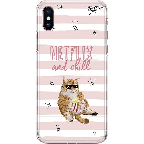 Capa Silicone NetCase Chapada Netflix and Chill