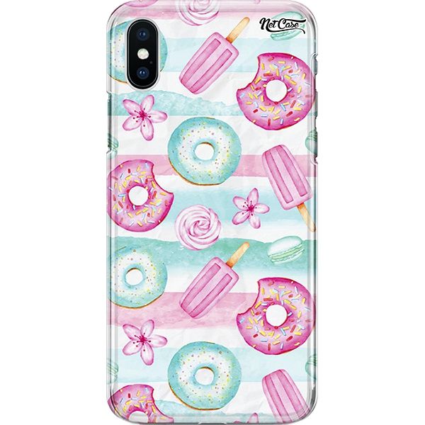 Capa Silicone NetCase Chapada Donuts and Ice Cream