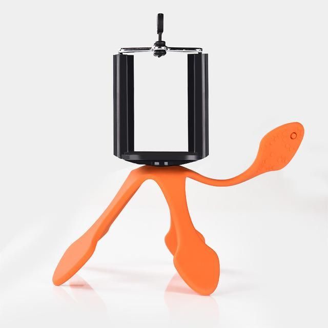 Suporte *Universal* Aranha Gekko Tripod - Laranja
