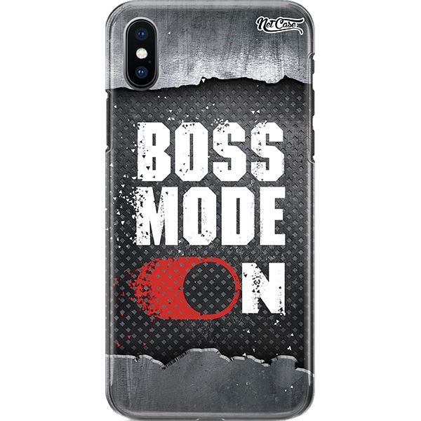 Capa Silicone NetCase Chapada Boss Mode On