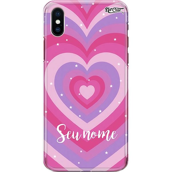 Capa Silicone NetCase Chapada Nome Infinite Heart