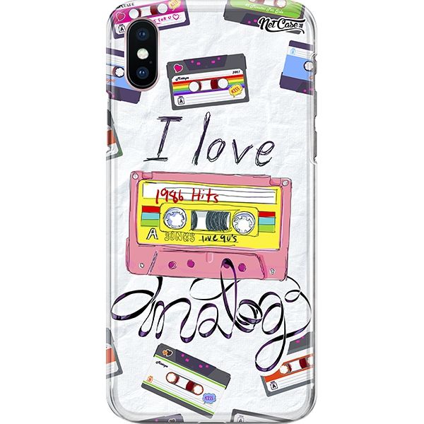 Capa Silicone NetCase Chapada Fitas: I Love Hits