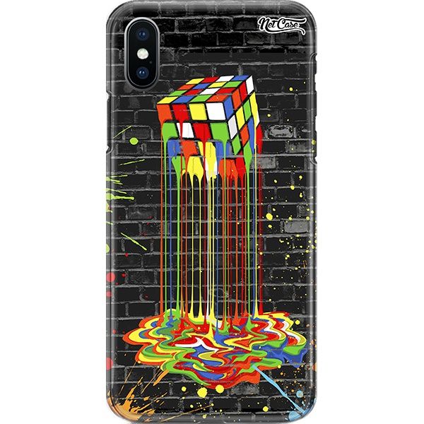 Capa Silicone NetCase Chapada Rubik's Cube in Ink