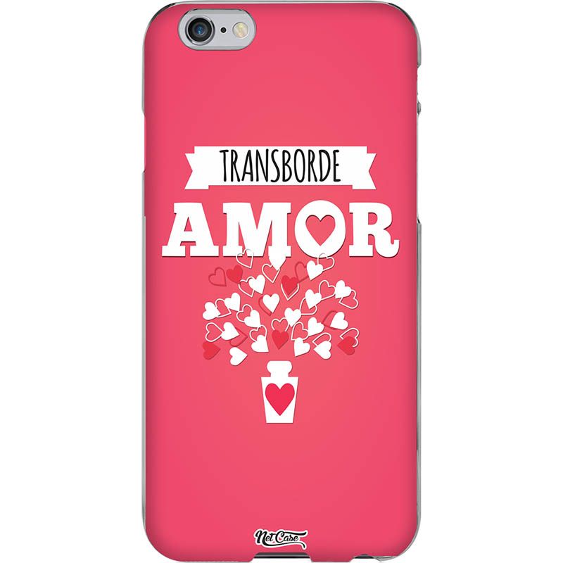 Capa Silicone NetCase Chapada Transborde Amor