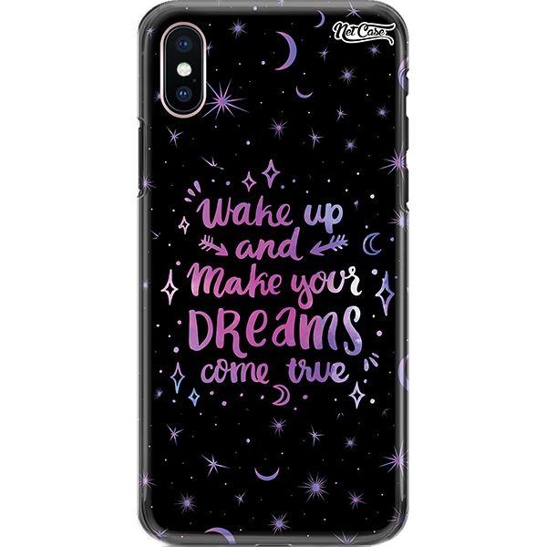 Capa Silicone NetCase Chapada Wake Up and Make Your Dreams Come True