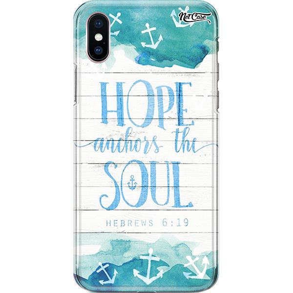 Capa Silicone NetCase Chapada Hope Anchors the Soul