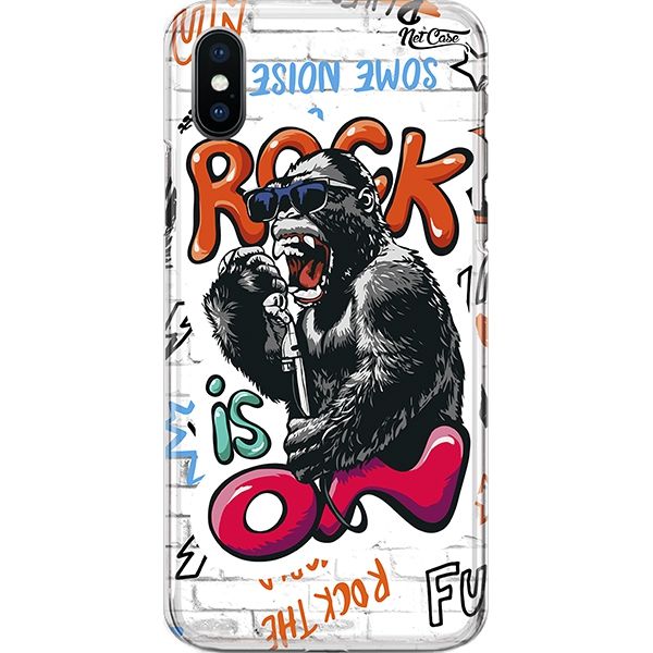 Capa Silicone NetCase Chapada Gorilla Rock is On