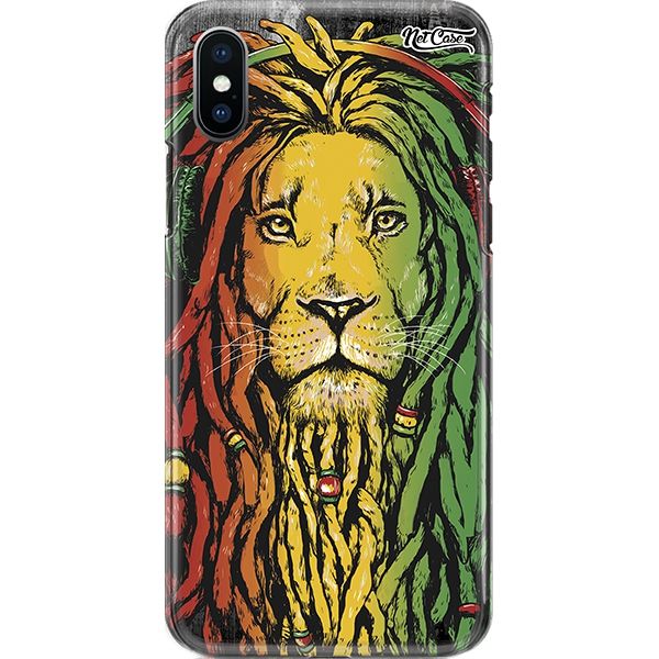 Capa Silicone NetCase Chapada Reggae Lion