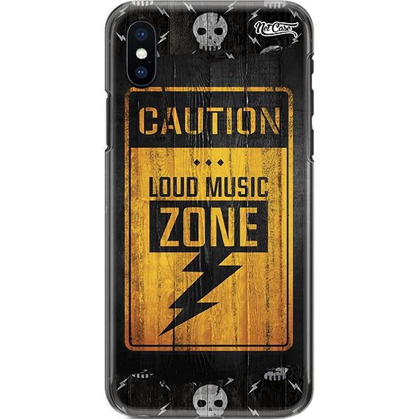 Capa Silicone NetCase Chapada Caution Loud Music Zone