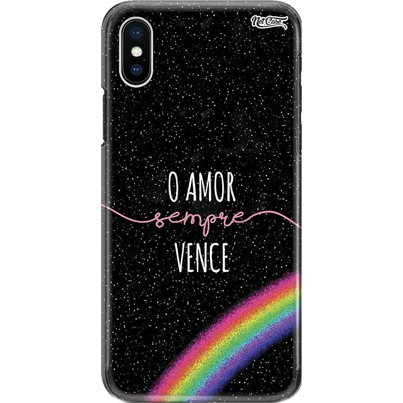 Capa Silicone NetCase Chapada O Amor Sempre Vence