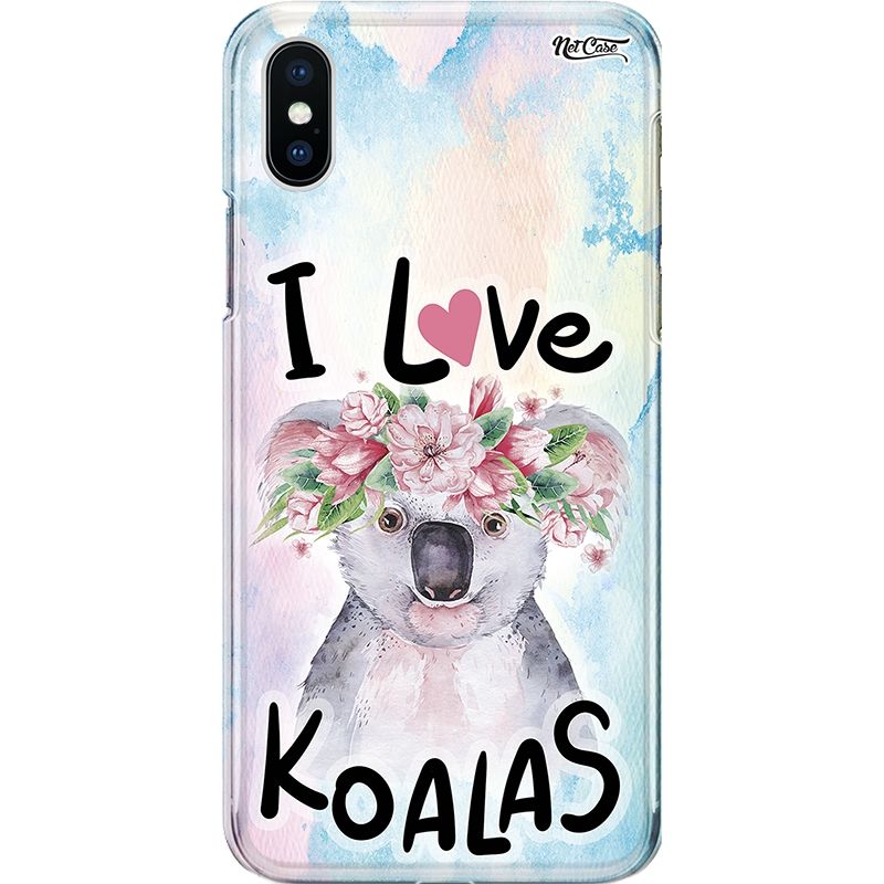 Capa Silicone NetCase Chapada I Love Koalas