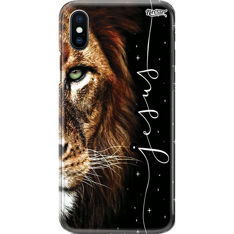 Capa Silicone NetCase Chapada Leão: Jesus