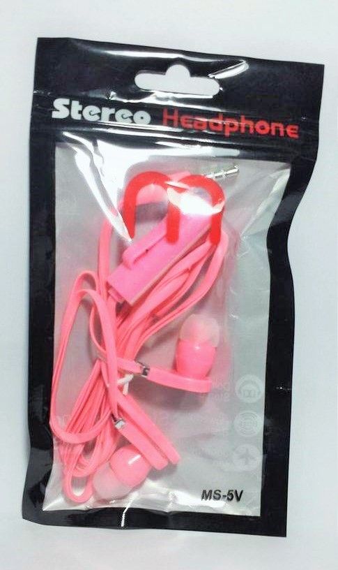 Fone de Ouvido MS-5V - Rosa