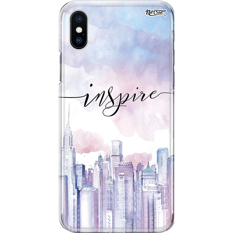 Capa Silicone NetCase Chapada Watercolor City Inspire