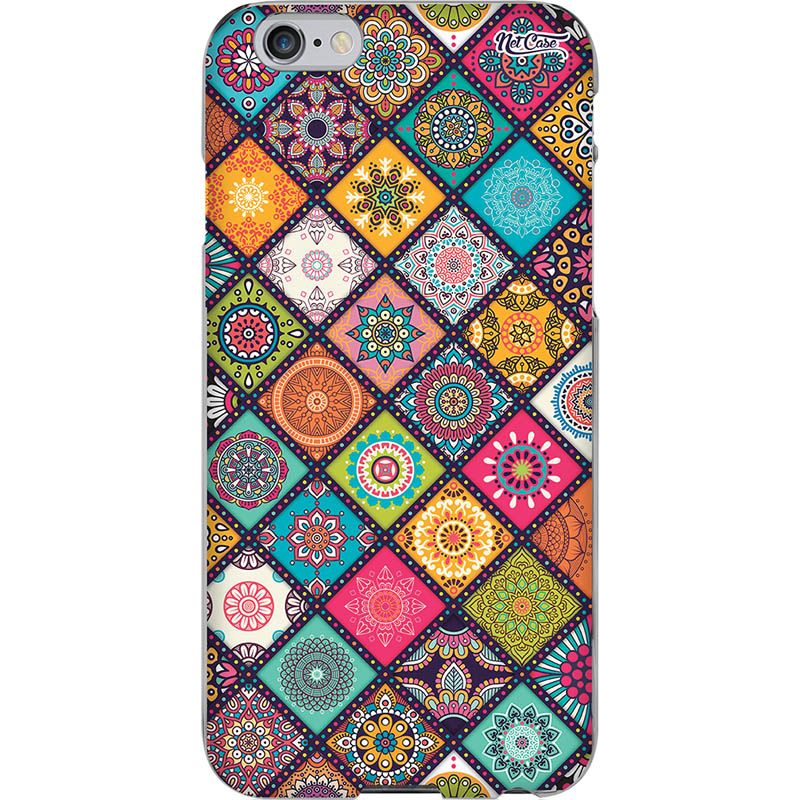 Capa Silicone NetCase Chapada Símbolos Mandala