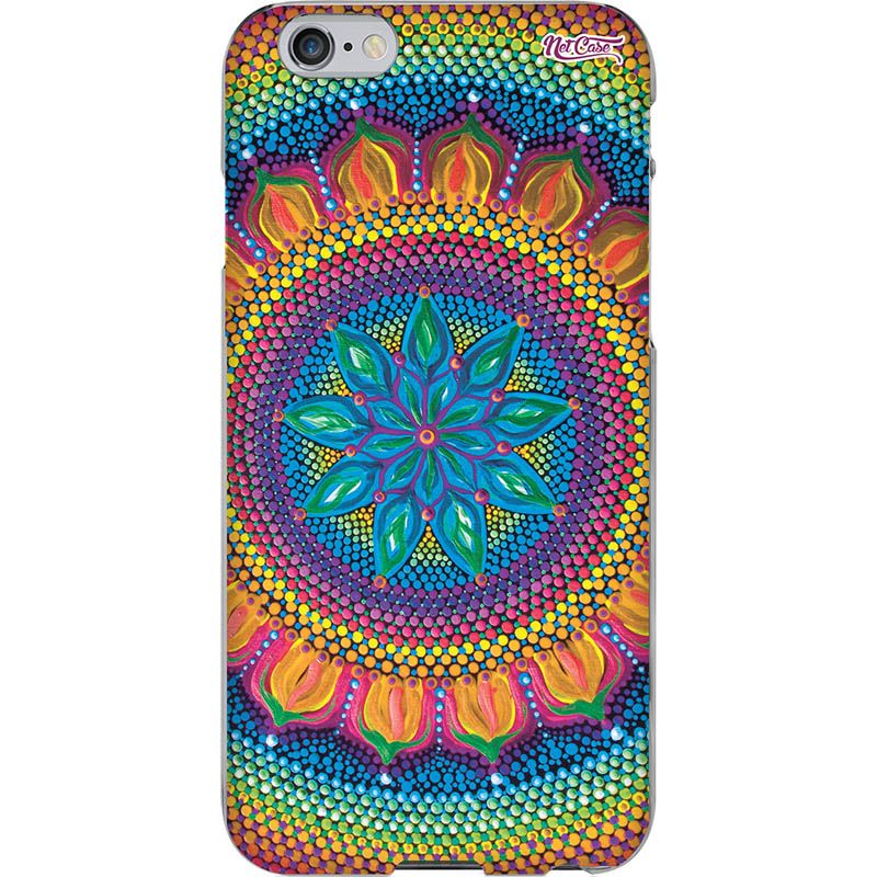 Capa Silicone NetCase Chapada Mandala Dots