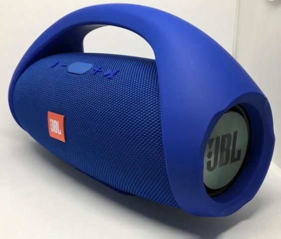 Caixa de Som Portátil Bluetooth JBL BoomBox - 1° Linha - Azul