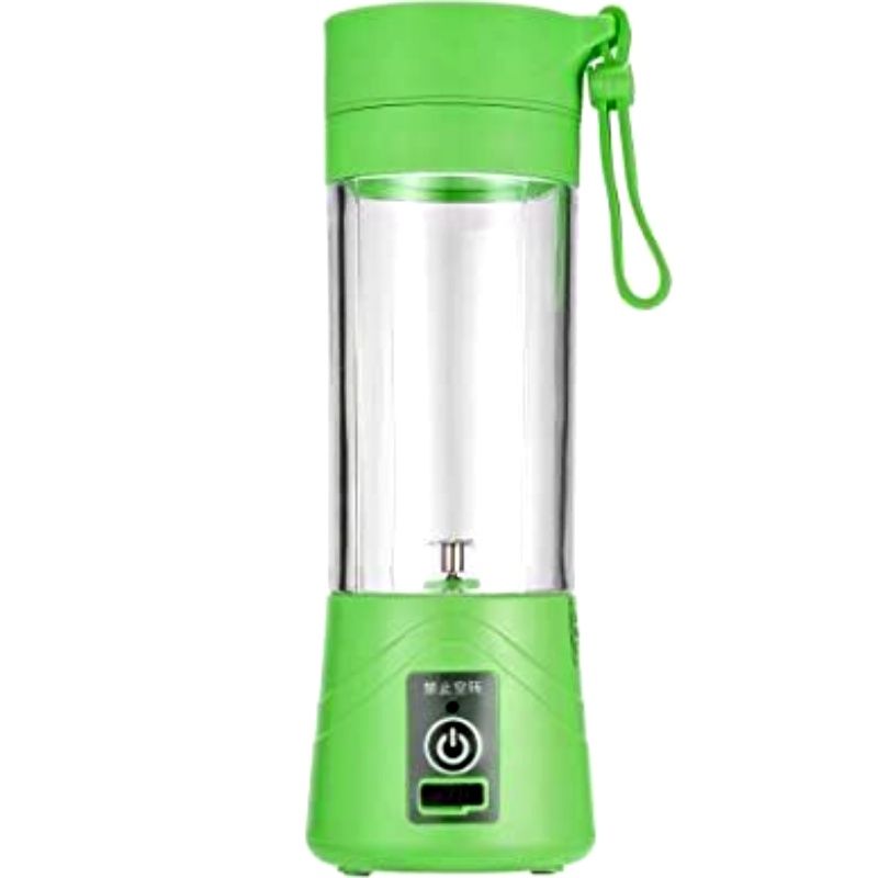 Mini Liquidificador Portátil 380ml - 2000mAh - Verde