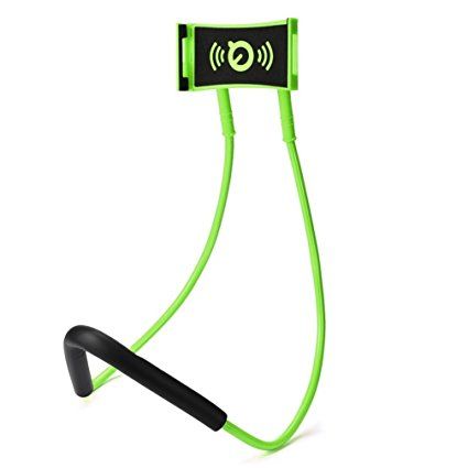 Suporte Articulado de Pescoço *Universal* para Smartphone - Verde