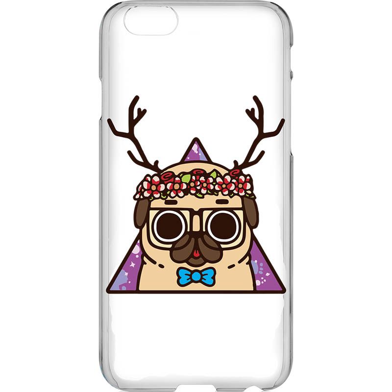 Capa Silicone NetCase Vazada Pug Rena