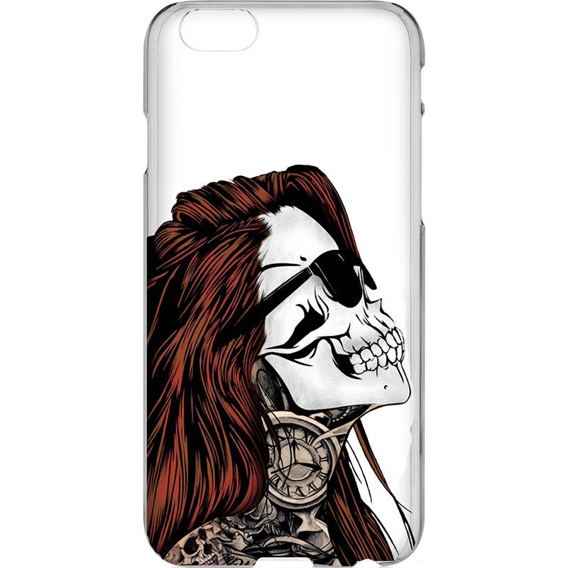 Capa Silicone NetCase Vazada Skull Woman