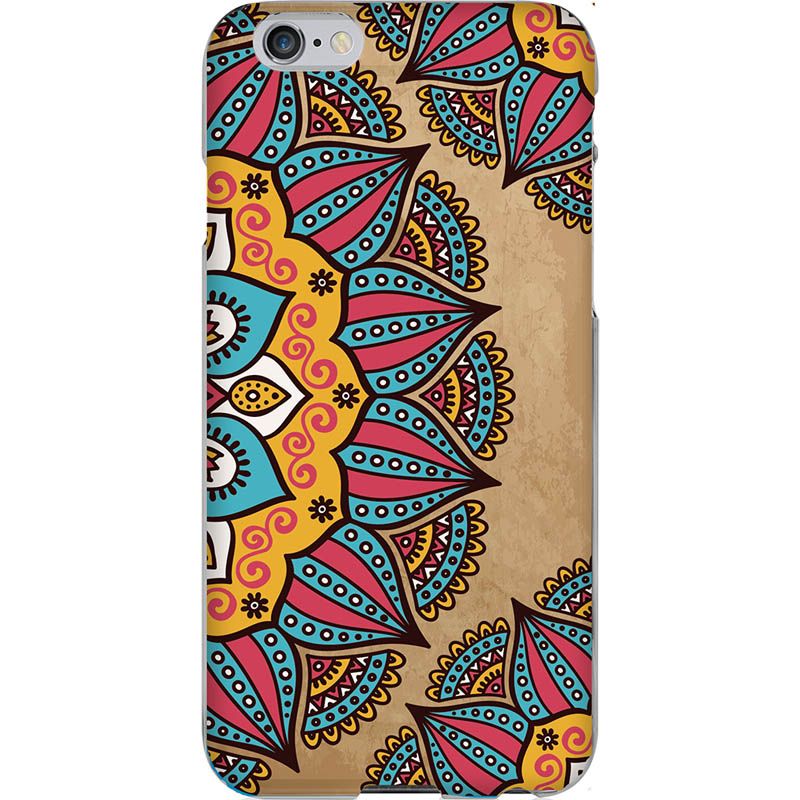 Capa Silicone NetCase Chapada Lotus Flower Azul, Pink e Amarelo