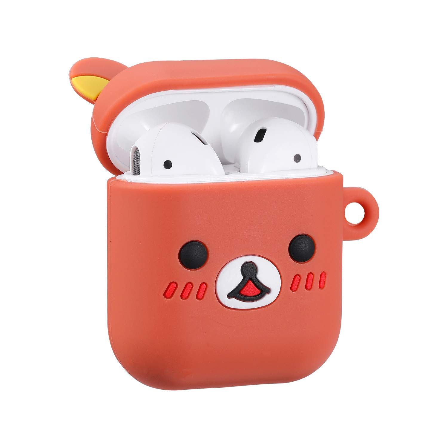 Case para Airpods - Rilakkuma Marrom Claro