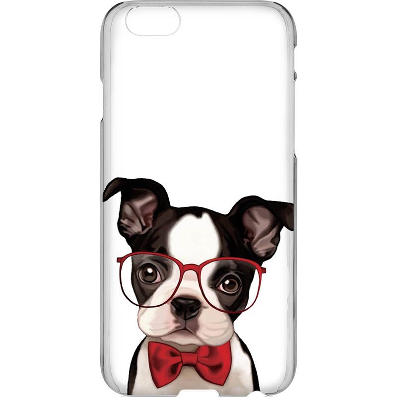 Capa Silicone NetCase Vazada Dog With Glasses
