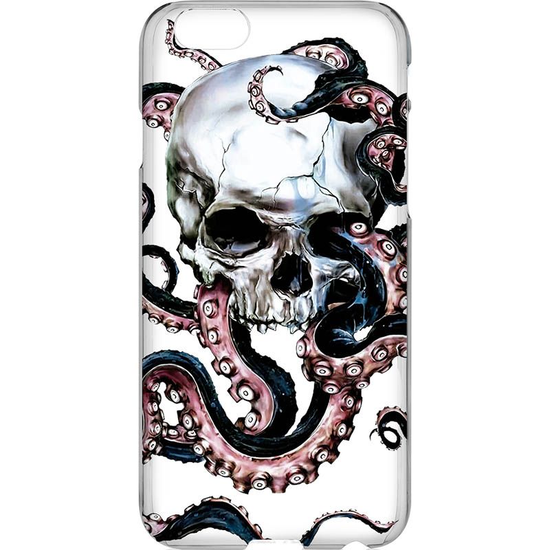 Capa Silicone NetCase Vazada Skull and Octopus