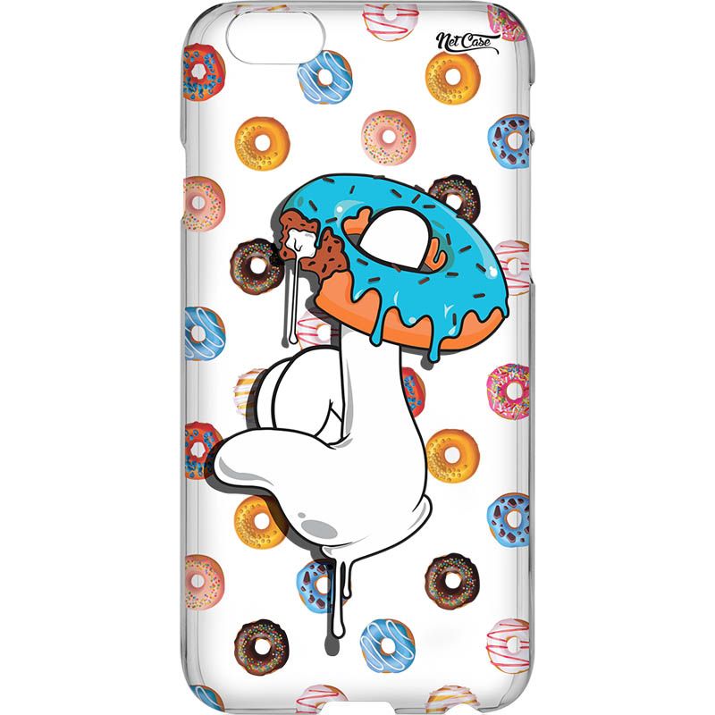 Capa Silicone NetCase Vazada Mickey Donut