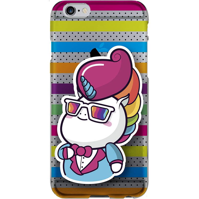 Capa Silicone NetCase Vazada Unicorn Cool