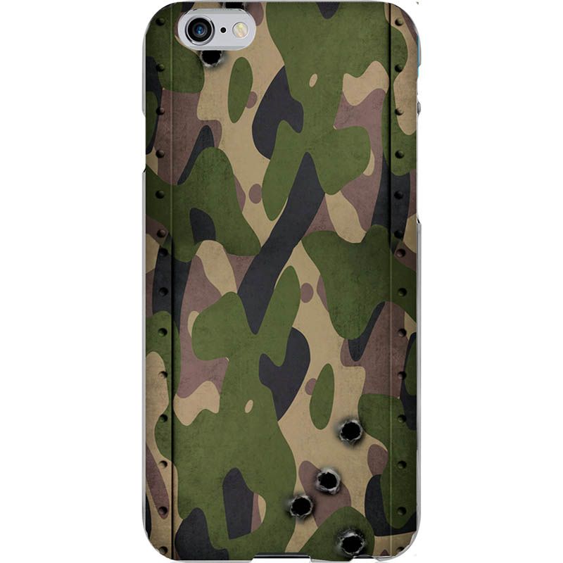 Capa Silicone NetCase Chapada Camuflada Verde-Exército