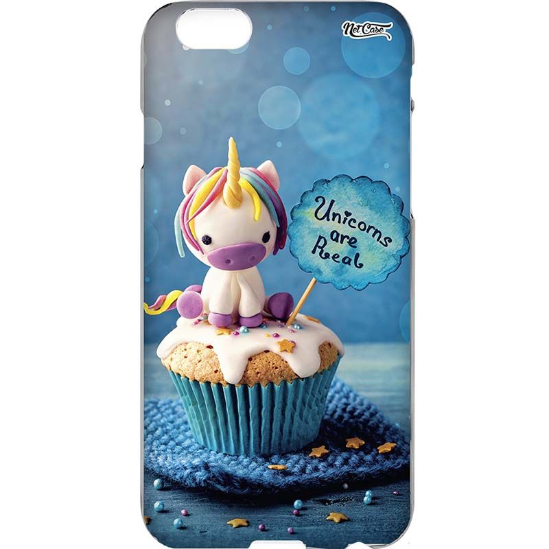 Capa Silicone NetCase Chapada Unicórnio Cupcake