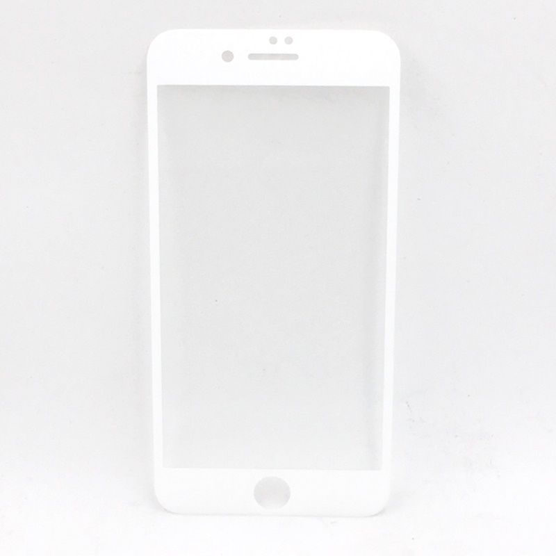 Película de Vidro Temperado 6D para IPhone - Branco
