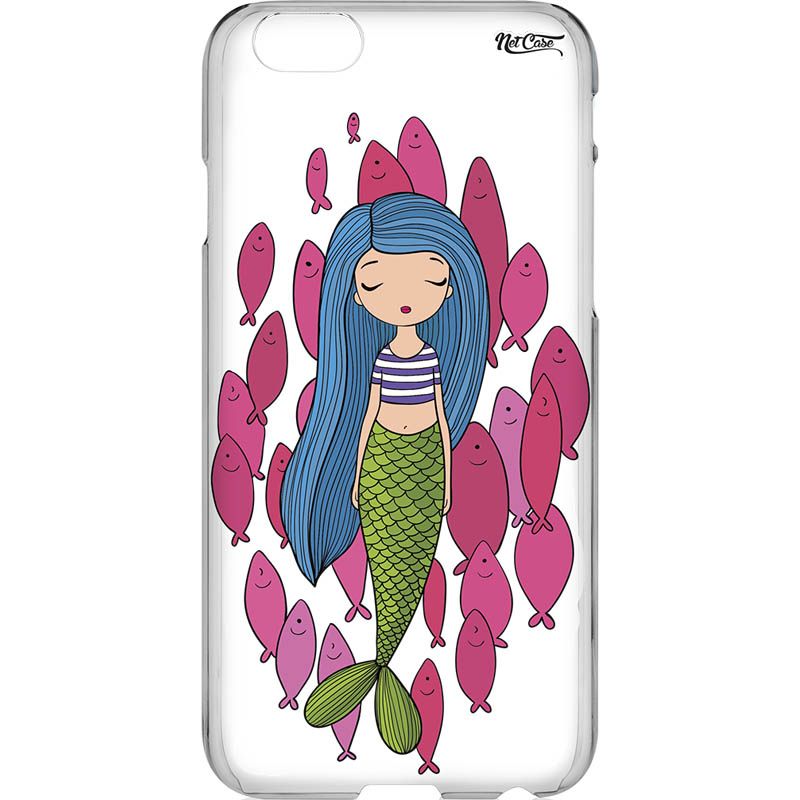 Capa Silicone NetCase Vazada Mermaid & Pisces
