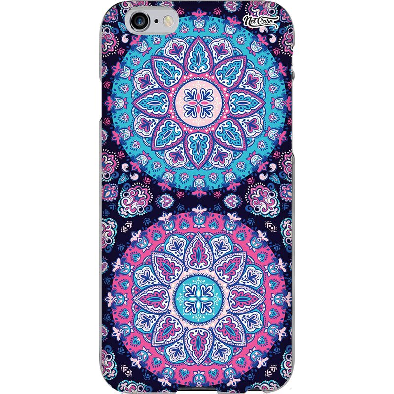 Capa Silicone NetCase Chapada Double Mandala Psicodélica
