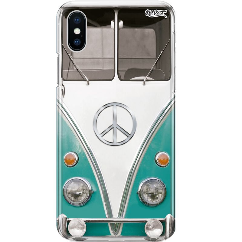 Capa Silicone NetCase Chapada Kombi Verde