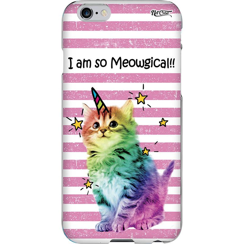 Capa Silicone NetCase Chapada 'I'm So Meowgical'!!!