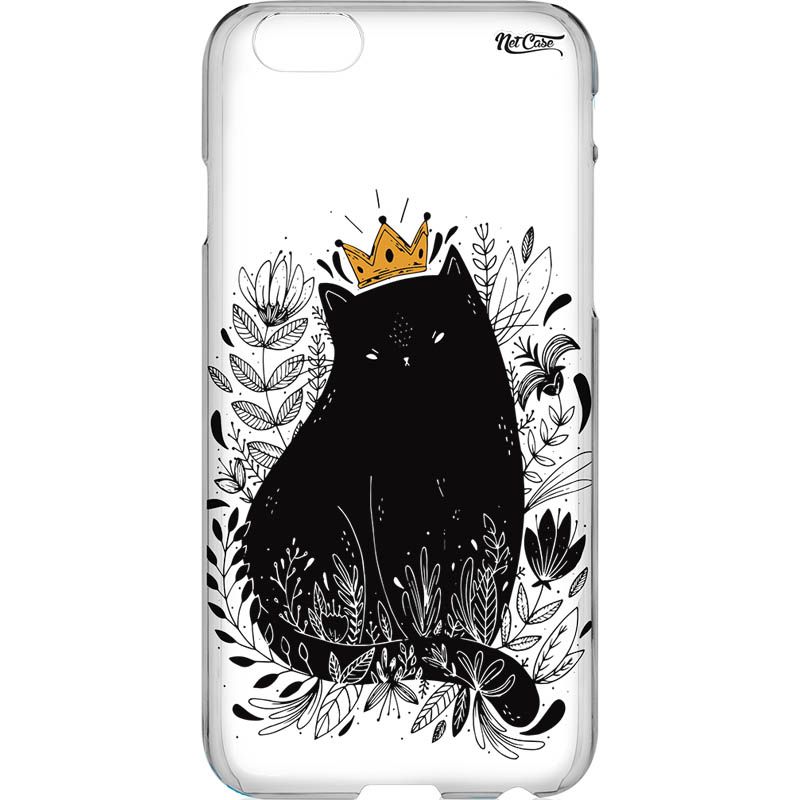 Capa Silicone NetCase Vazada King Black Cat  