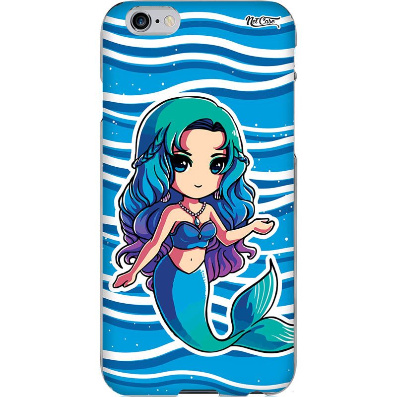 Capa Silicone NetCase Chapada Blue Mermaid