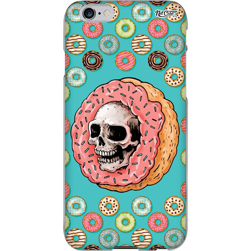 Capa Silicone NetCase Chapada  Skull and Donut